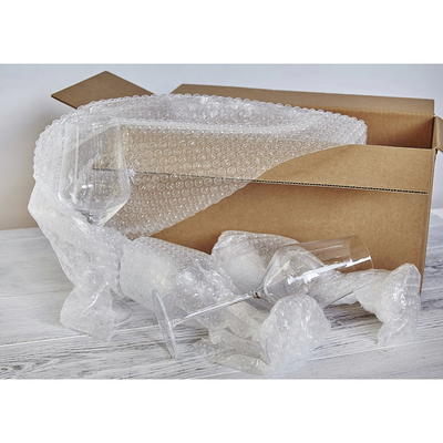 Duck Brand Small Bubble Cushioning Wrap, 12 in x 150 ft, Clear, 286677