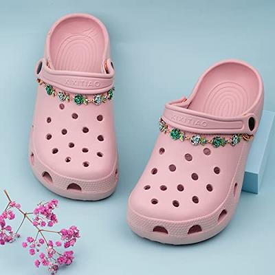 Luxury Rhinestone Jewelry Shoe Charms For Women Garden Shoes