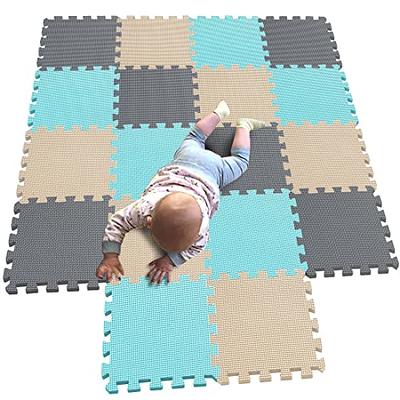 MQIAOHAM® Children Puzzle mat Play mat Squares Play mat Tiles Baby mats for  Floor Puzzle