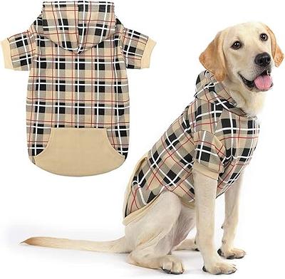  PUPTECK Winter Dog Cat Sweater Coat - Soft Cold