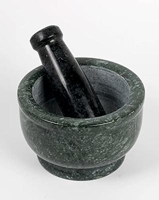 Creative Home Green Marble Mortar & Pestle