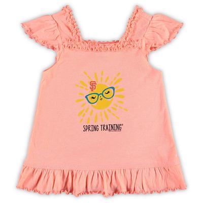 Girl's Toddler Soft as a Grape Pink San Francisco Giants Spring Training  Cute Sun Dress - Yahoo Shopping