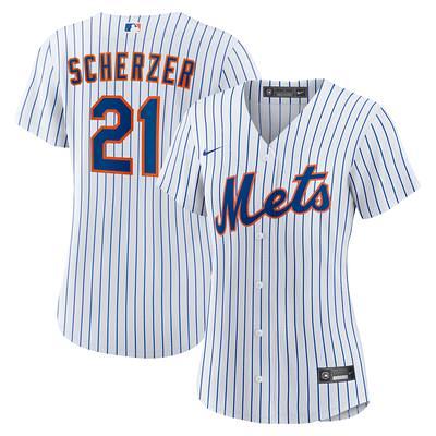 Men's Nike Max Scherzer White New York Mets Home Authentic Player Jersey