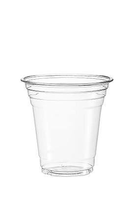 FROZIP 50 Pack 16oz Plastic Coffee Cups with Sip Lids - Strawless Clear  Plastic Cups with Lid
