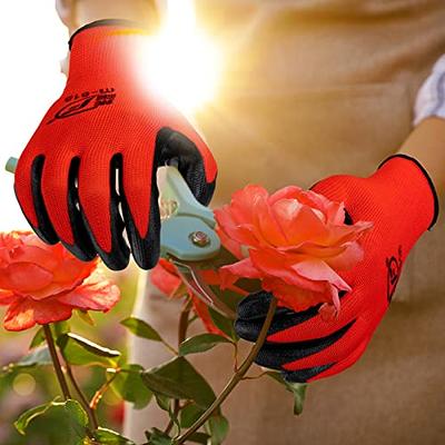 DOFOWORK Gardening Gloves - 6 Pair Gardening Gloves for Women/Men,  Breathable