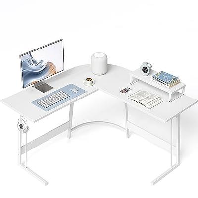 Office in an Hour L Shaped Cubicle Desk Set in Hansen Cherry - Engineered  Wood