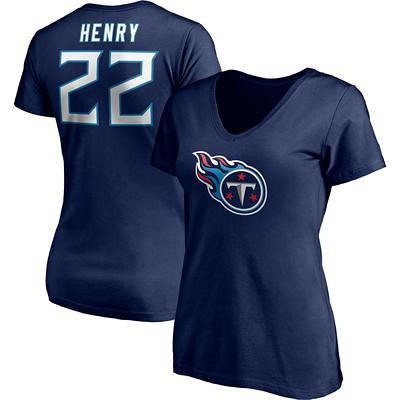 Men's Nike Derrick Henry Navy Tennessee Titans Name & Number T