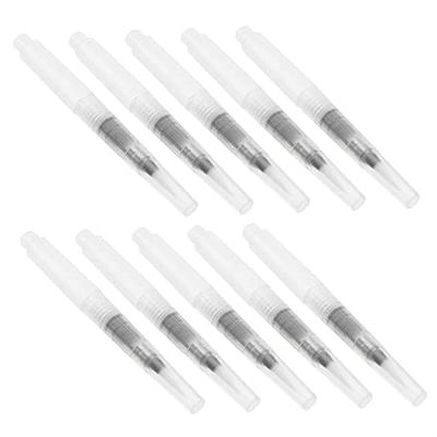  TEHAUX 10pcs White Marker Pen Making Pen Black Paper