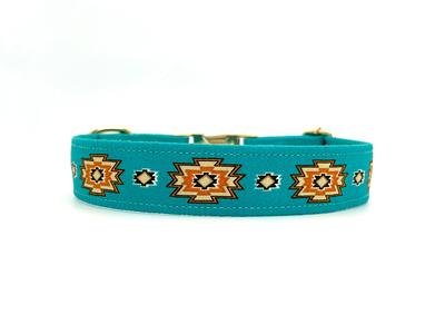 Personalized Dog Collar with Laser Engraved Metal Buckles