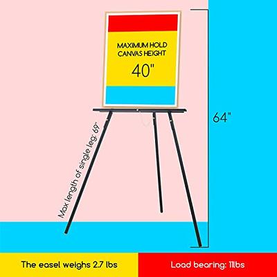  PUJIANG Easel Stand for Display Sign - 63 Tall Easle