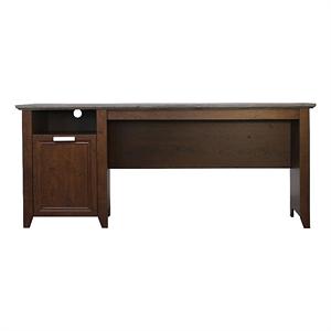 Saint Birch Finley 59-inch Writing Desk, White/Gray Oak