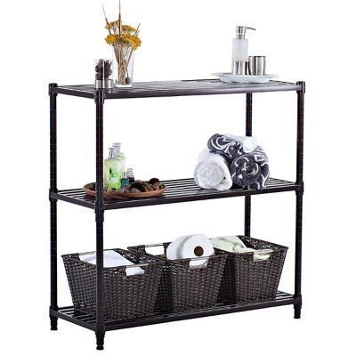 King's Rack 5-Tier White Steel Storage Rack Boltless Shelving Tier Height Adjustable 30 W x 12 D x 60 H. GT0901W