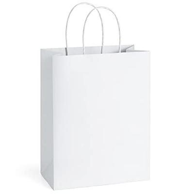 Plastic Bags with Handles - Frosted Black, 10x5x13 / Black / 50 pcs.