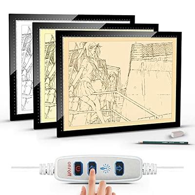A1 Light Box for Diamond Painting, Portable Large Tracing Light Pad with  Stepless Dimmable, Ultra-Thin Drawing Board Kit for Animation, Artists  Designing, Sketching, X-ray Viewing (Black),A1 - Yahoo Shopping