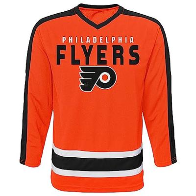 NHL Official Philadelphia Flyers Black Shirt Jersey Youth Size XL 14