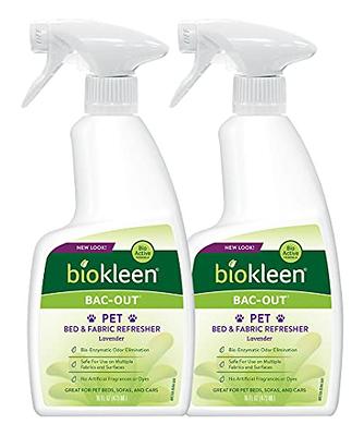 Biokleen Bac-Out Pet Fresh Lavender Fabric Refresher Spray - 16 oz (2 Pack)