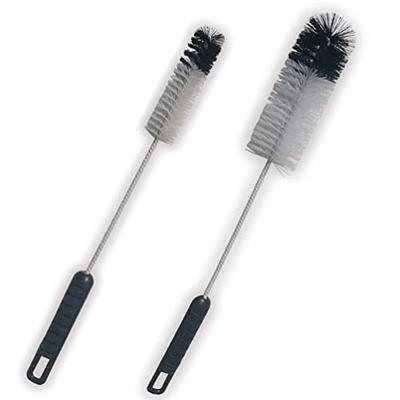 NewFerU Wire Bottle Cleaning Brush Set Small Large Thin Long Handle,  Utility Cleaner Bendable Flexible for