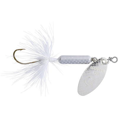 Yakima Bait Worden's Original Rooster Tail, Inline Spinnerbait Fishing Lure,  Metallic Silver, 1/8 oz. - Yahoo Shopping