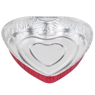 Baker's Mark 1/2 Sheet Foil Cake Pan - 25/Pack