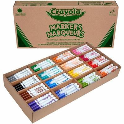 Wholesale Crayola BULK Specialty Markers, Pencils & Crayons: Discounts on  Crayola Washable Chisel Tip Poster Markers CYO588173 - Yahoo Shopping