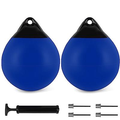 VENITOR Deep Water Fishing Buoy Marine Accessories,1/2 Hole, 2.95 x 5.12 for Trail Markers, Dock Floats, Swim Buoy, Kayak Anchor Kit, Pool Buoy