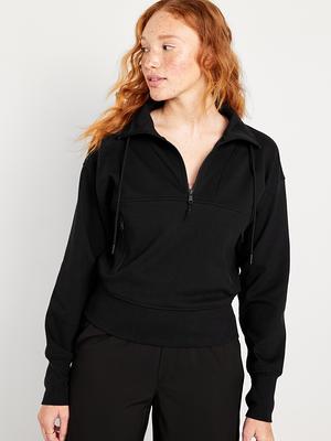 Dynamic Fleece 1/2-Zip Sweatshirt for Women - Yahoo Shopping
