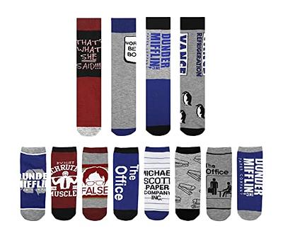 Friends TV Series Themed Quotes Novelty Socks for Men & Women - 5 Pairs of  Unique & Fun Low-cut Printed Ankle Socks - Perfect for Everyday Casual Wear