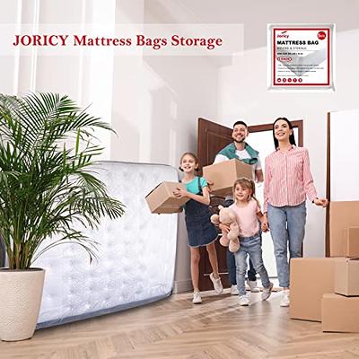 Mattress Vacuum Bag, Sealable Bag for Memory Foam or Inner Spring  Mattresses, Compression and Storage for Moving and Returns, Leakproof Valve  and