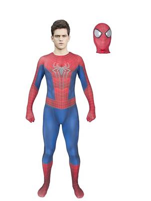 Superhero Spiderman Costume Spandex Jumpsuit Halloween Cosplay Costumes  Kids/adults