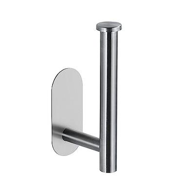 Under Cabinet Paper Towel Holder - Self Adhesive or Drilling, SUS304  Stainless Steel Wall Mount Silver Towel Paper Holder for Kitchen, Pantry,  Sink