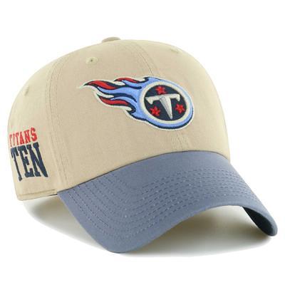 47 Brand Men's Khaki Buffalo Bills Dial Trucker Clean Up Snapback