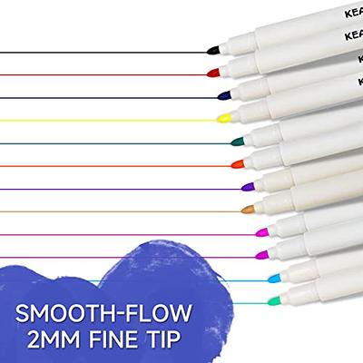 Paper Mate Assorted 12 Pack Thin Markers Arts Crafts Bulk Stationary