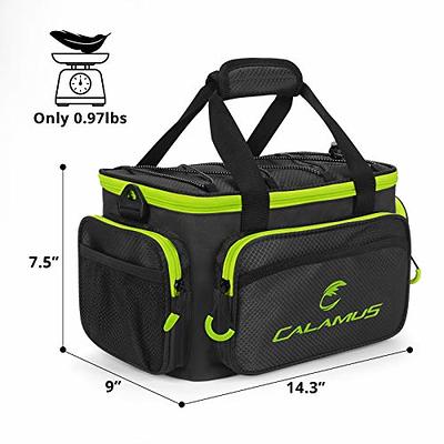 Calamus Fishing Tackle Bags - Fishing Bags for Saltwater or Freshwater  Fishing - Rip-Stop PE - Padded Shoulder Strap - Pliers Storage -Green -  Yahoo Shopping