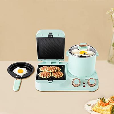 DNYSYSJ,Breakfast Station,3 in 1 Household Breakfast Maker, Mini