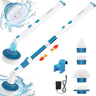 MGLSDeet Electric Spin Scrubber Rechargeable Cleaning Brush with 7  Replaceable Brush Heads, Cordless and Portable Power Scrubber, Electric  Bathroom