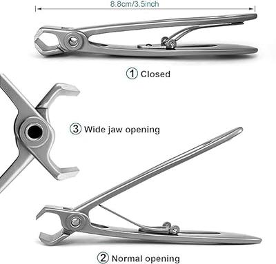 EBEWANLI Straight Edge Nail Clipper 17mm Wide Jaw Opening Extra