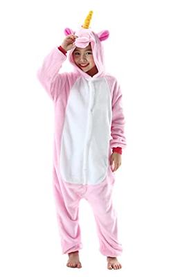 DarkCom Animal Onesie for Kids,Flannel Cosplay Blue Axolotl