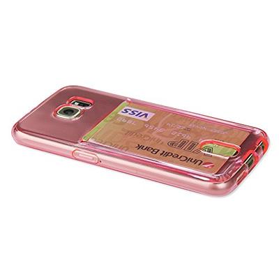 Neon Pink Clear Samsung Case –