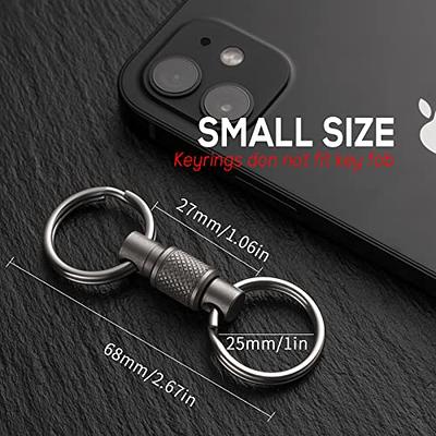 1Pcs Detachable Key Chains Quick Release Keychain Key Rings