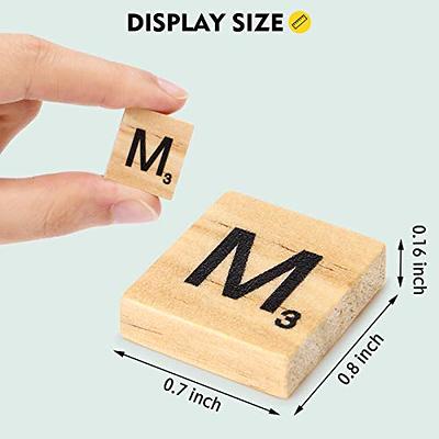 Magicfly 1000 Pcs Scrabble Tiles, Wooden Letter Tiles, A-Z Capital Letters  for Crafts, Spelling,Scrabble Crossword Game - Yahoo Shopping