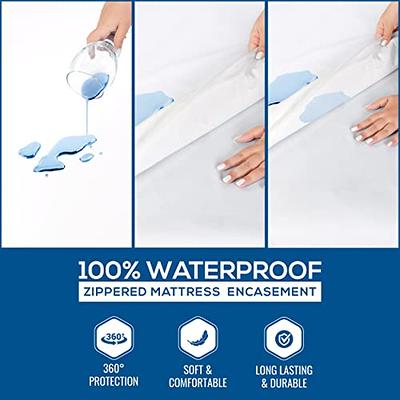 Utopia Bedding Premium Waterproof Terry Mattress Protector Twin