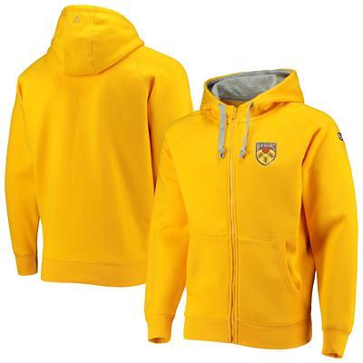 Women's Detroit Tigers Antigua Orange Team Logo Victory Full-Zip Hoodie