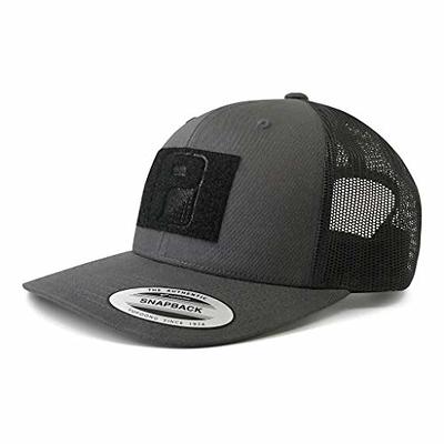 Pull Patch XL/XXL Curved Bill Premium Flexfit Baseball Hat, Tactical Cap