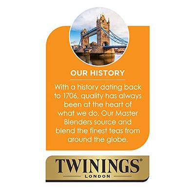 Twinings Buttermint Herbal Tea Bags, Caffeine Free, 20 Count Box