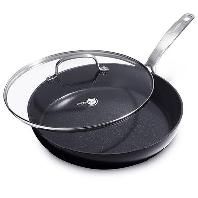 Calphalon Premier Hard-Anodized Nonstick 13in Deep Skillet with Lid