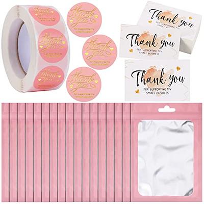 500 Pcs 1.5 inch Thank You Stickers Thank You for Supporting My Small  Business Stickers Thank You Stickers for Packaging Thank You Stickers for  Business Self-Adhesive Stickers - Yahoo Shopping