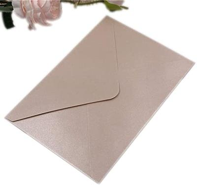 Granhoolm 100 pack 4x6 Envelopes,A6 Invitation Envelopes 6.5 x 4.75 For 4x6  Cards- Peel & Press,Ideal for Invitations,Weddings,Parties,Greeting  Cards,Photos(Silver) - Yahoo Shopping