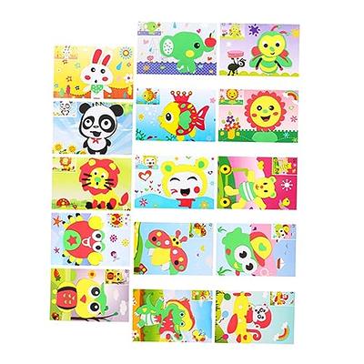 FELTECHELECTR 15pcs 3D Stickers Puzzle Art Craft Kit Toddler Crafts Kids  Crafts Age 3 to 5 Crafts for Toddlers 2-4 Years Childrens Toys 3D Eva  Stickers for Toddlers Animal Gem Preschool - Yahoo Shopping