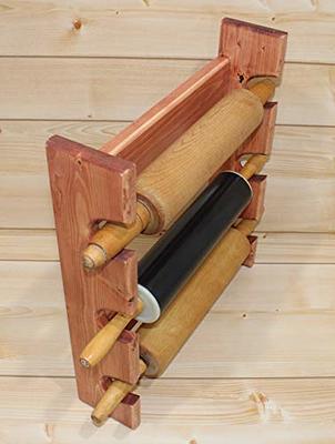 Rolling Pin Rack With Five Slots Multiple Rolling Pin Rack Rolling Pin  Holder Rolling Pin Storage Rolling Pin Rack for 5 