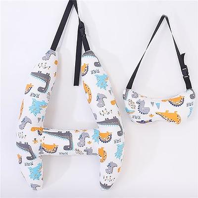 Cute Animal Pattern Kid Neck Head Support, U-Shape Children Travel Pillow  Cushion for Car Seat